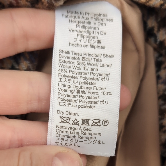 J.Crew Classic Houndstooth Skirt - Sz 4 - Picture 5 of 5